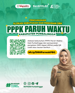 PENGUMUMAN ALOKASI KEBUTUHAN DAN PENGISIAN DAFTAR RIWAYAT HIDUP PPPK PARUH WAKTU KAB.PURBALINGGA